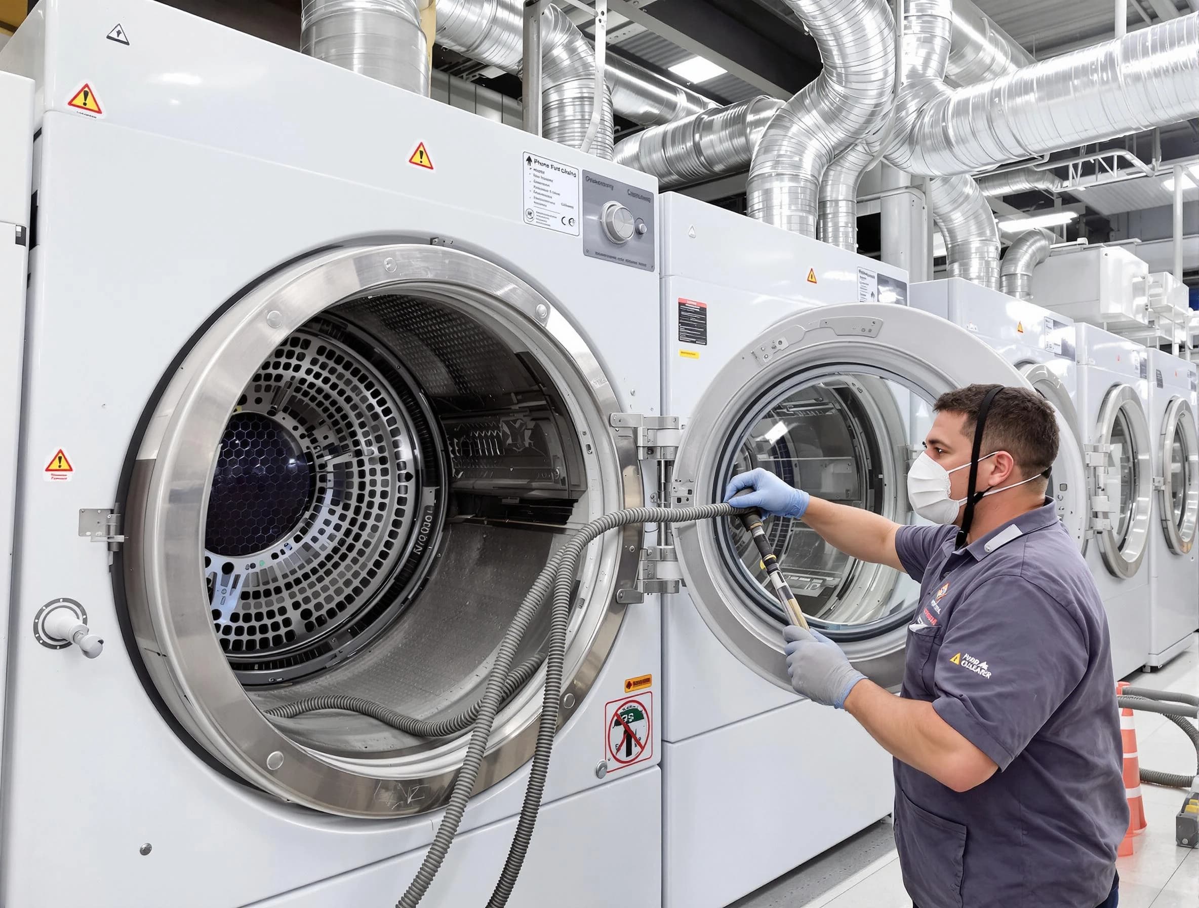 Industrial-grade dryer vent cleaning by Quincy Dryer Vent Cleaning in Quincy