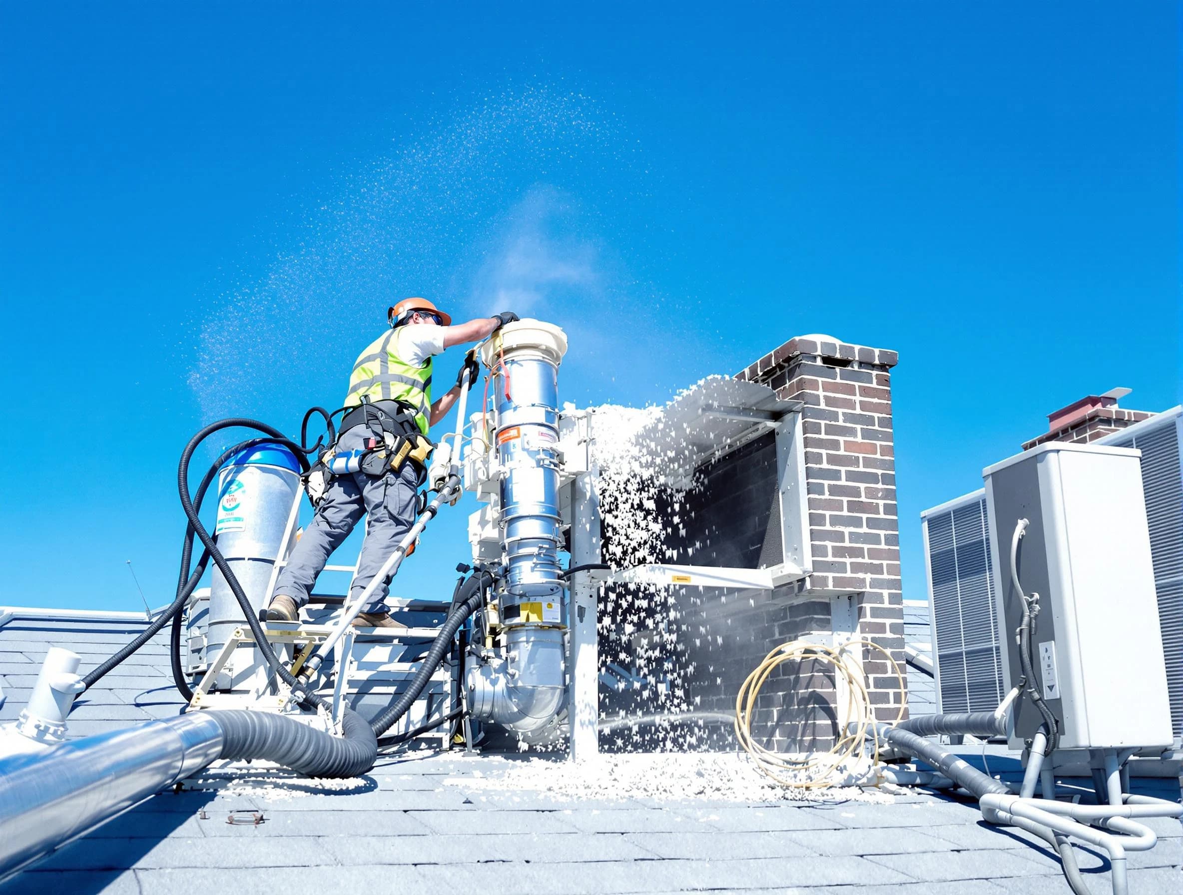 Expert roof dryer vent cleaning by Quincy Dryer Vent Cleaning in Quincy