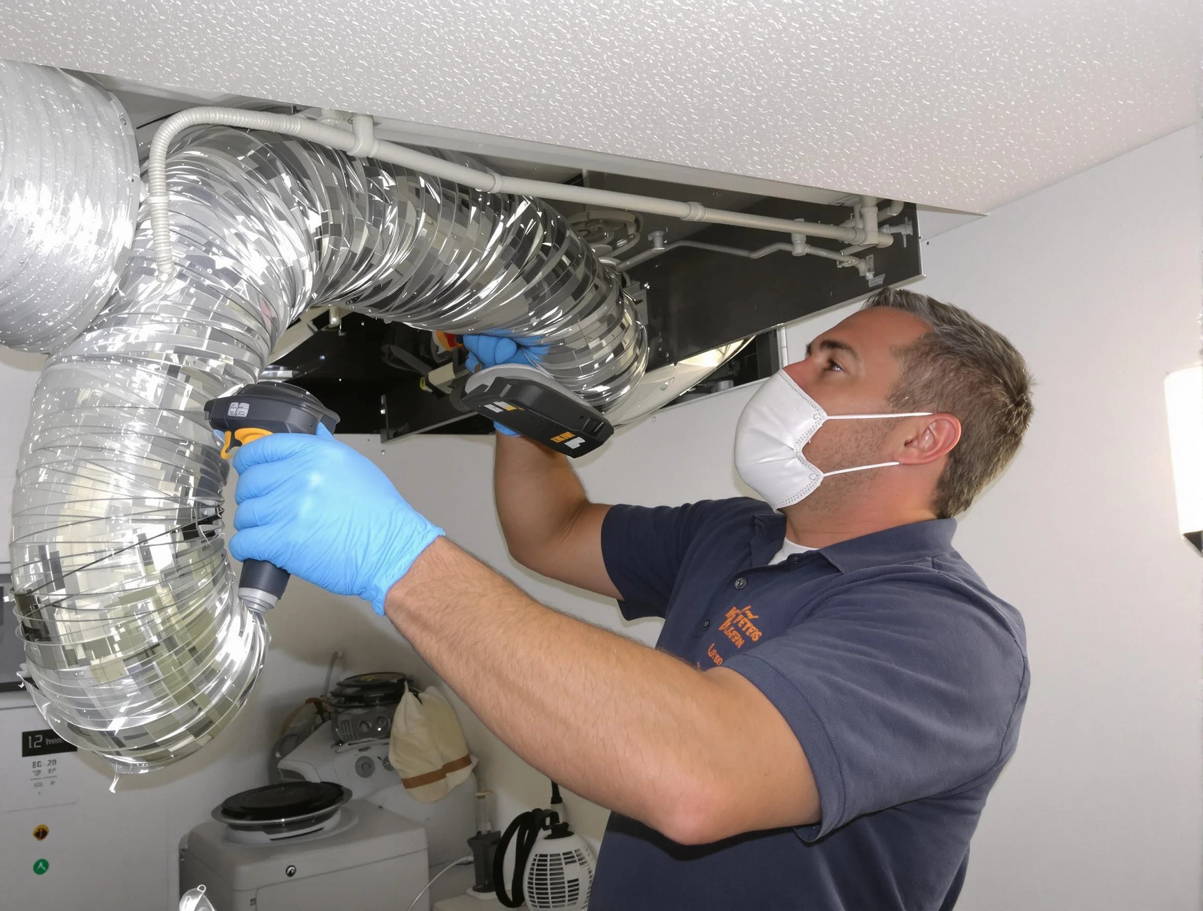 Quincy Dryer Vent Cleaning professional performing thorough residential dryer vent cleaning in Quincy