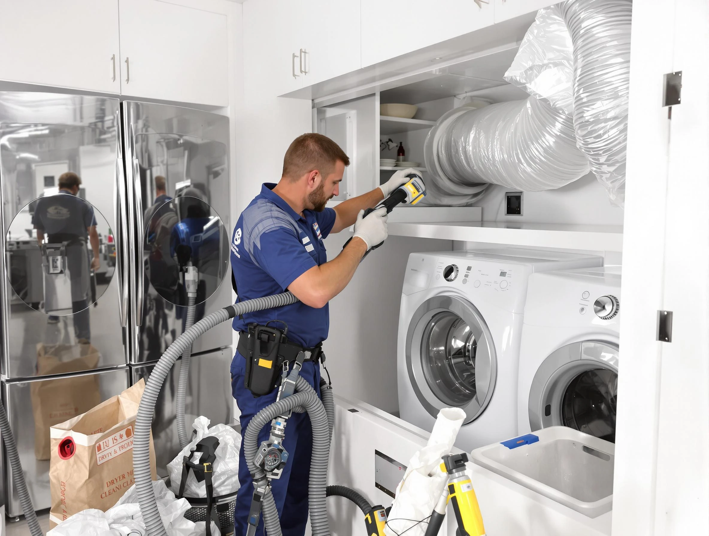 Professional duct cleaning by Quincy Dryer Vent Cleaning in Quincy