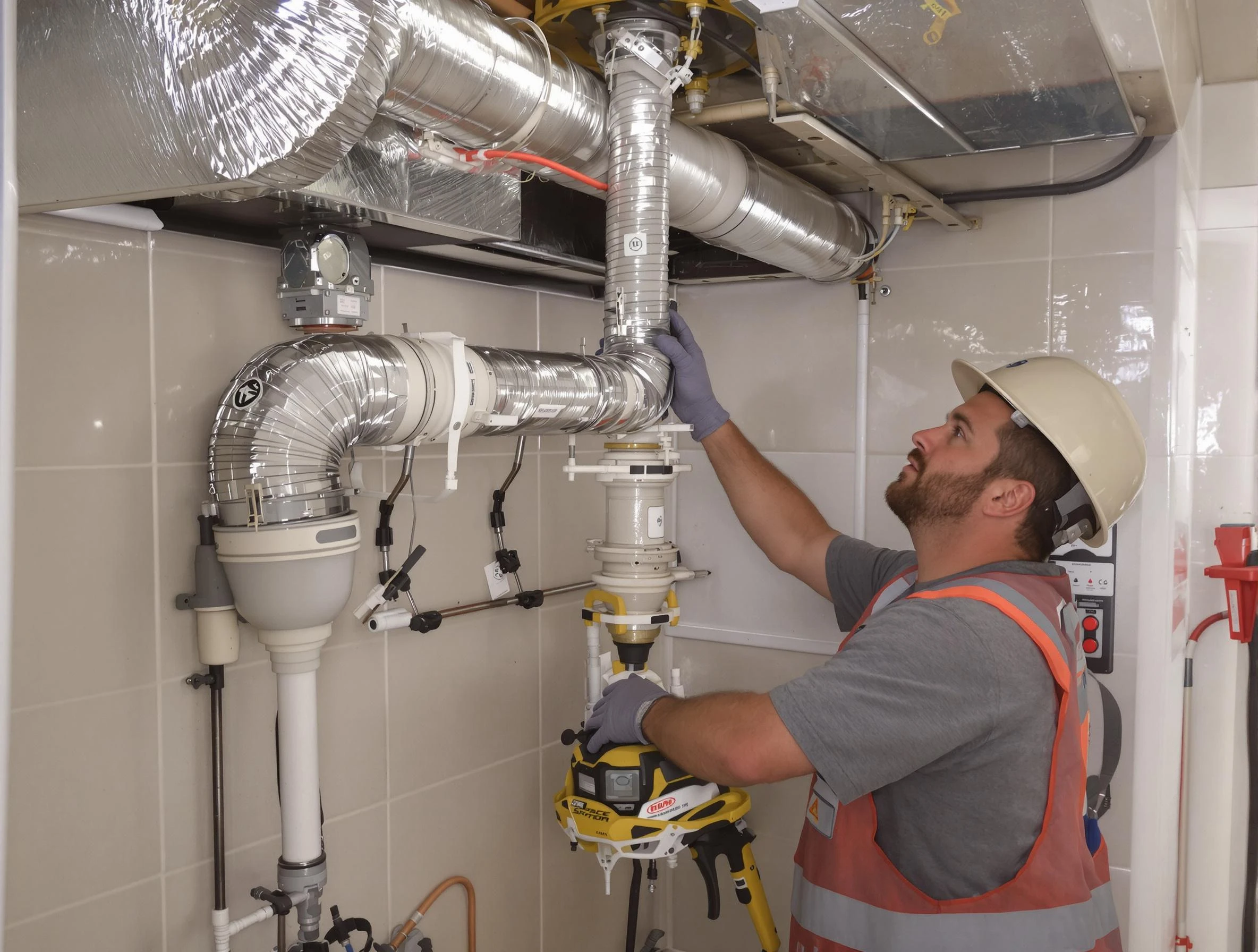 Quincy Dryer Vent Cleaning expert performing professional dryer vent repair and installation in Quincy