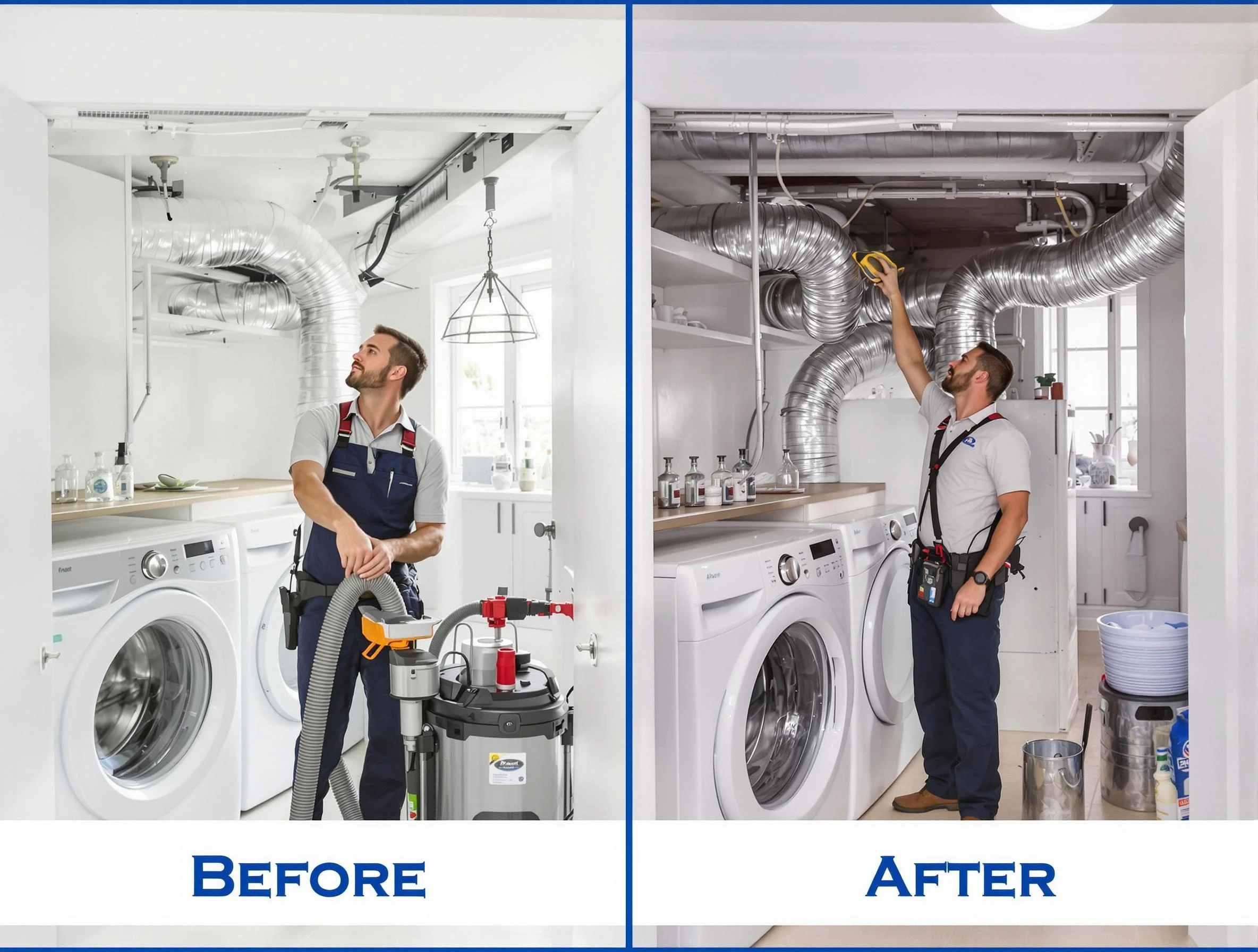 Expert gas dryer vent cleaning by Quincy Dryer Vent Cleaning in Quincy