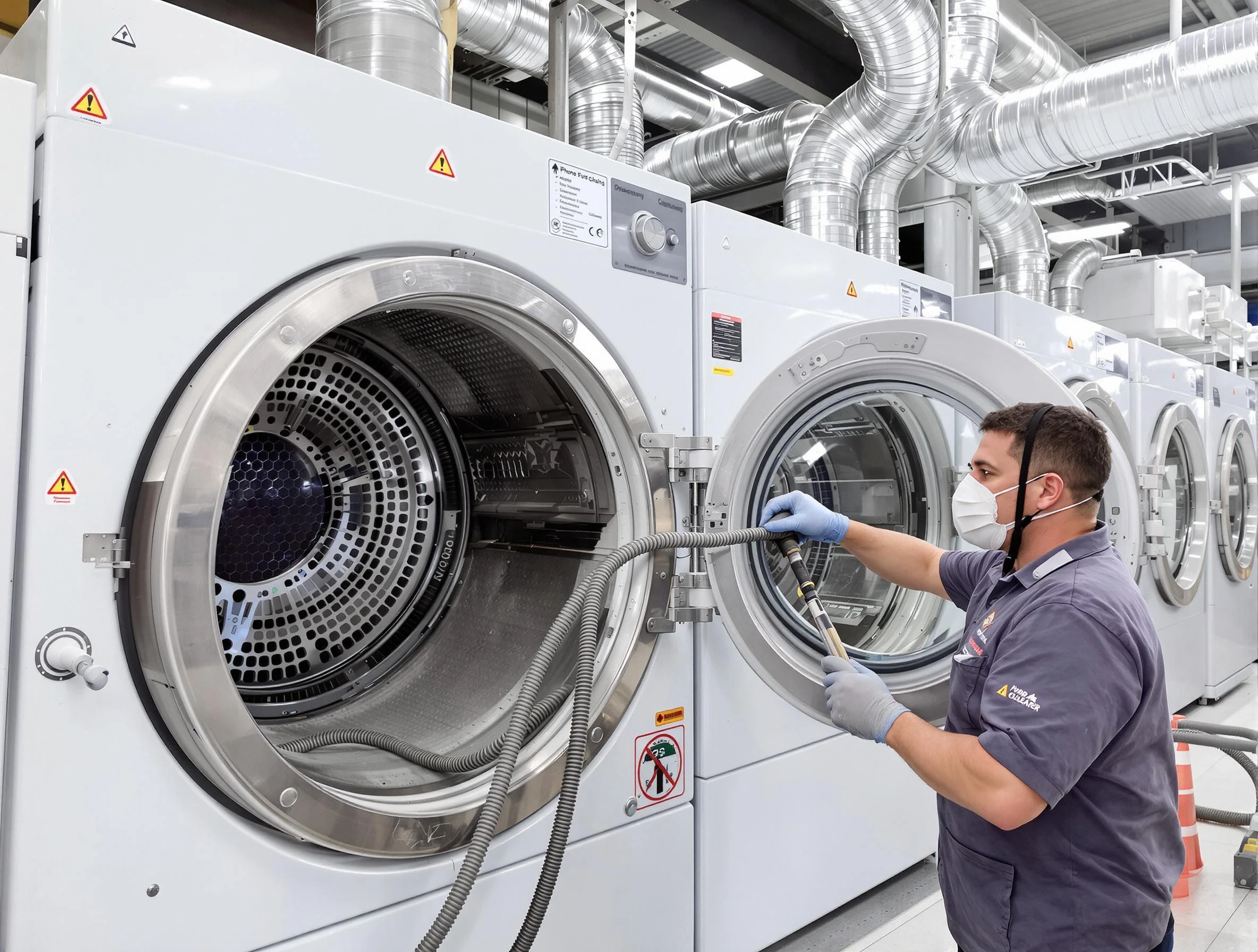 Industrial-grade dryer vent cleaning by Quincy Dryer Vent Cleaning in Quincy